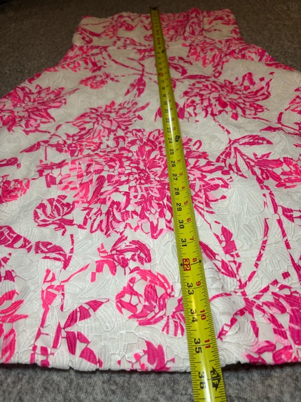 Lilly Pulitzer Women’s Sienna Strapless Midi Dress 10 Resort White Caliente Lace - Picture 11 of 14